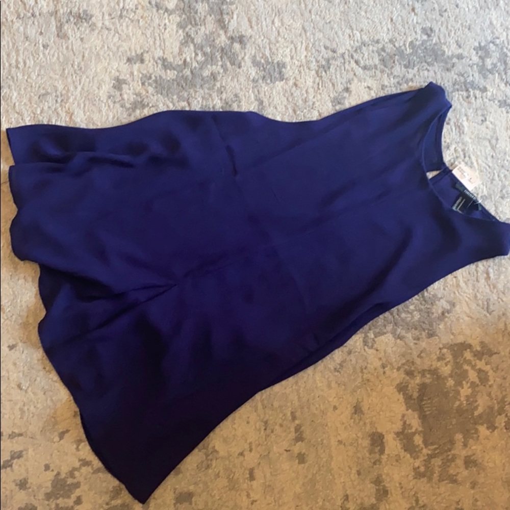 Sleeveless Purple Women Top